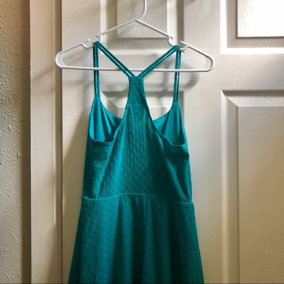 Cute, Comfy Turquoise Sundress - Picture 3 of 3